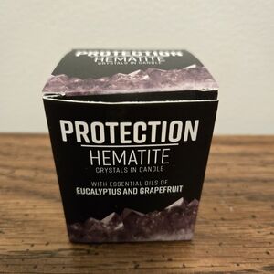 Protection Hematite Candle